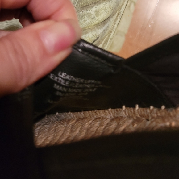 Tory Burch Leather Logo Espidrilles 1213 - Picture 12 of 14